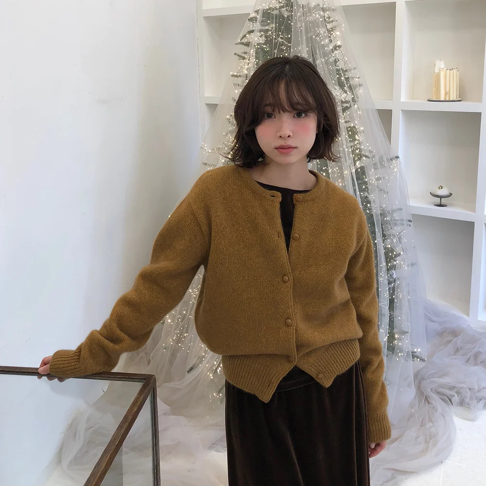 TWINKLE FOX CARDIGAN (OLIVE)