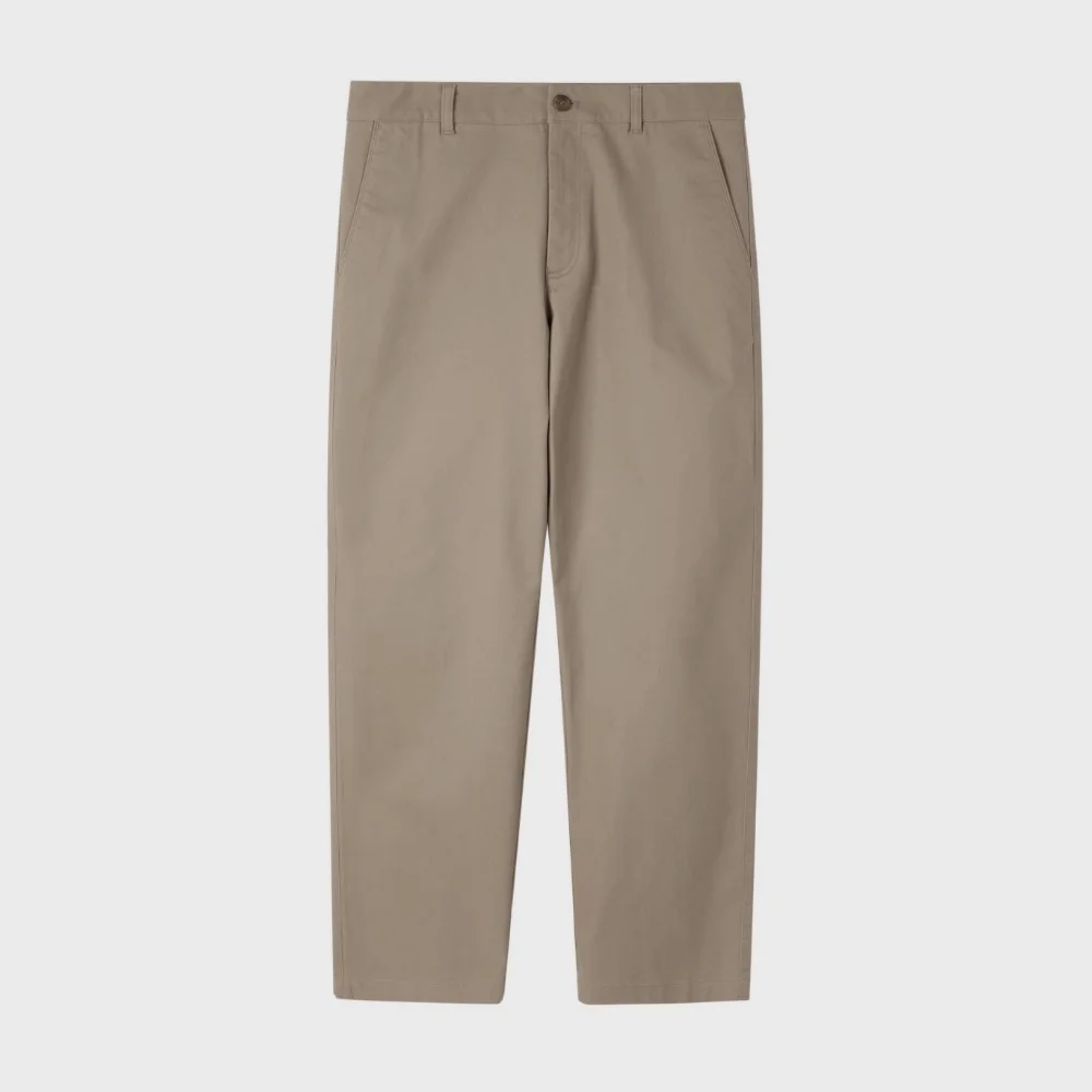 BASIC CHINO TROUSERS - BEIGE (P253MPT401)