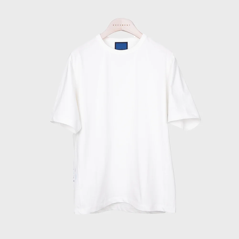 THE DOCUMENTEE_03 T-SHIRT_WHITE
