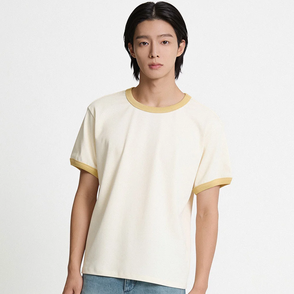 Kuer Ringer 短袖T恤 (Lemon)