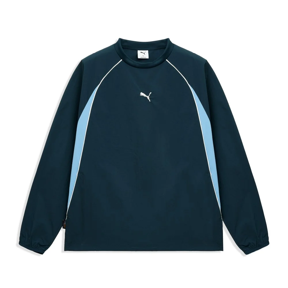 RETRO 撞色 超大版型 梭織 中筒 RETRO COLORBLOCK Oversized Crew WV (63427906)