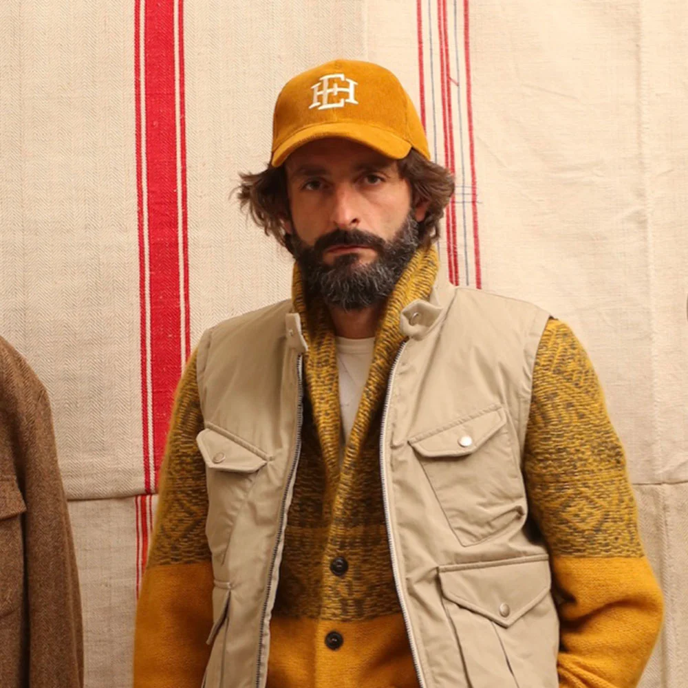 (M) BASEBALL CAP (MUSTARD)