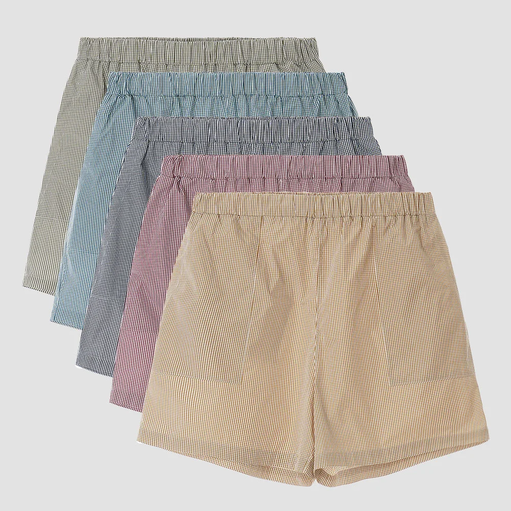 Travel Plaid Pajama Shorts (5 options)