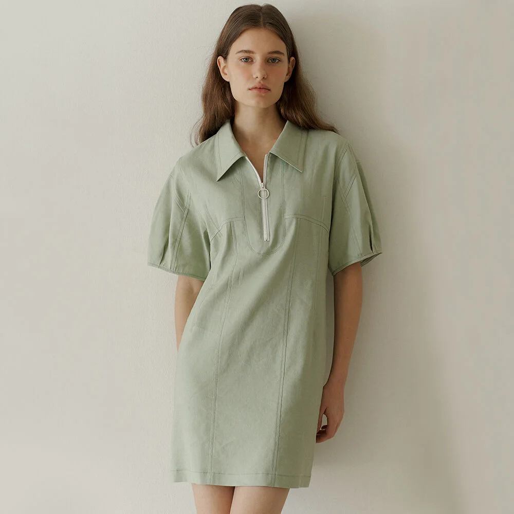 Delmont dress Mint