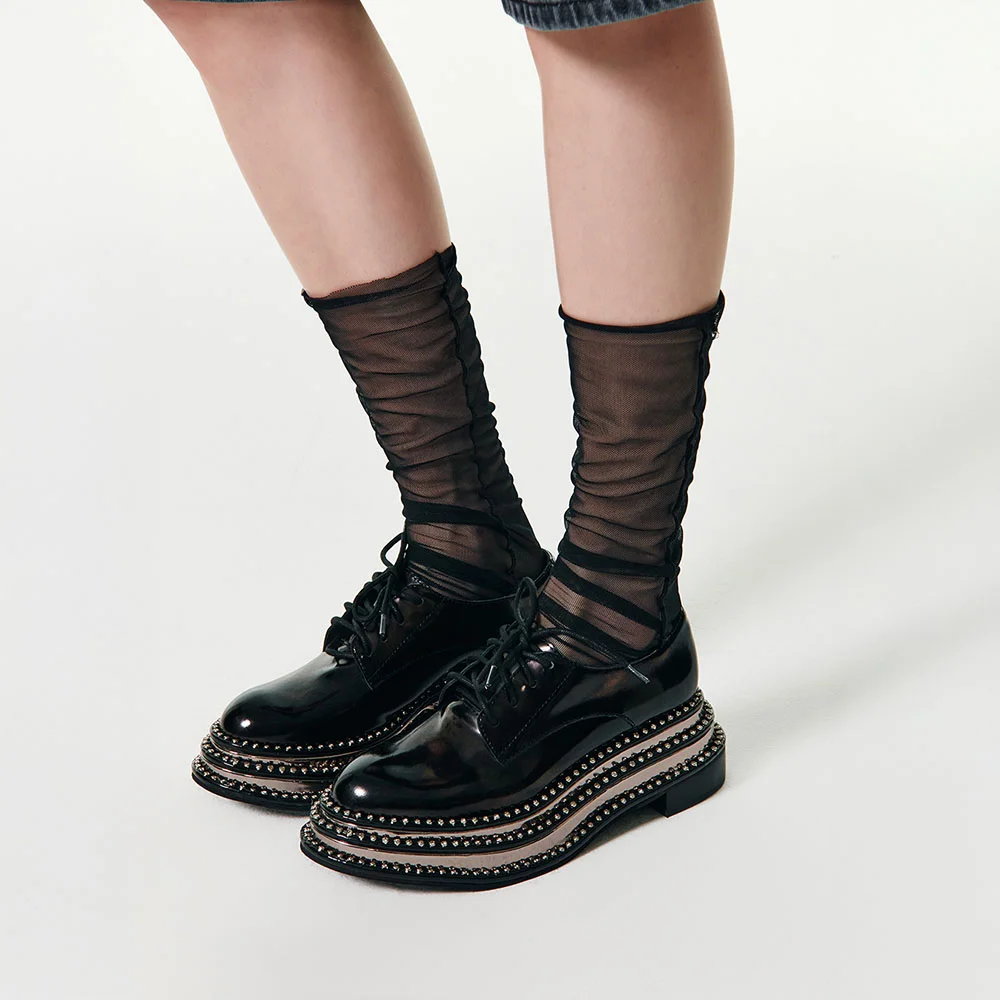 SHEER ANKLE STOCKINGS