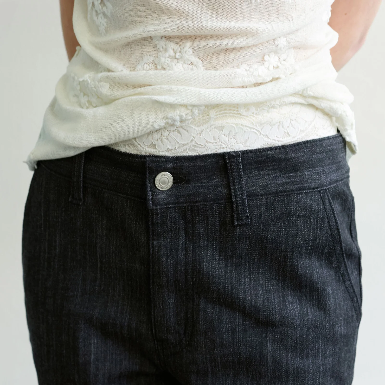 LACE WAIST BAND - OFF WHITE