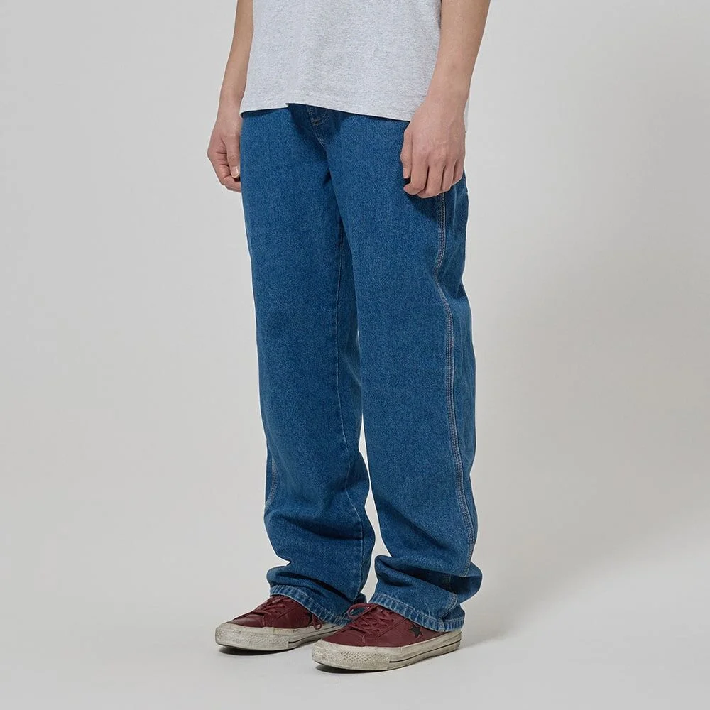 954 寬鬆 牛仔 褲子 Classic Blue