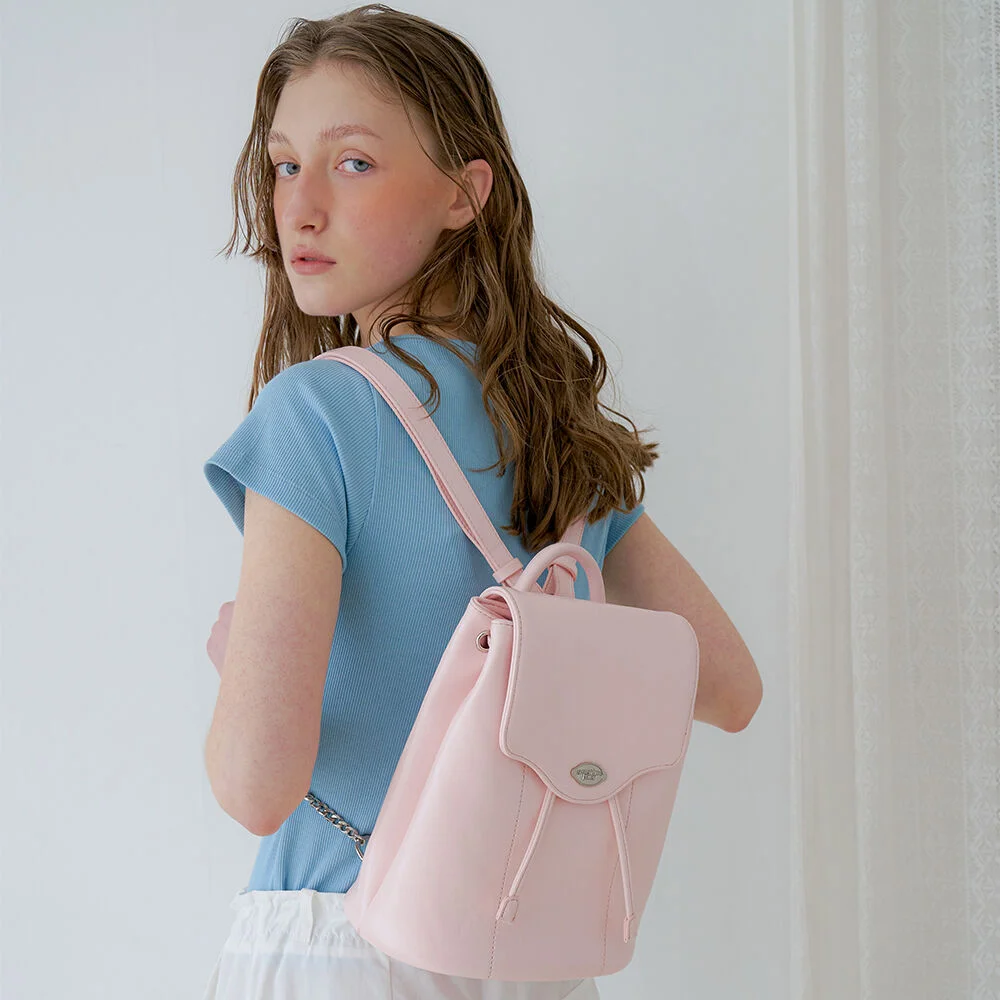 fle backpack - light pink
