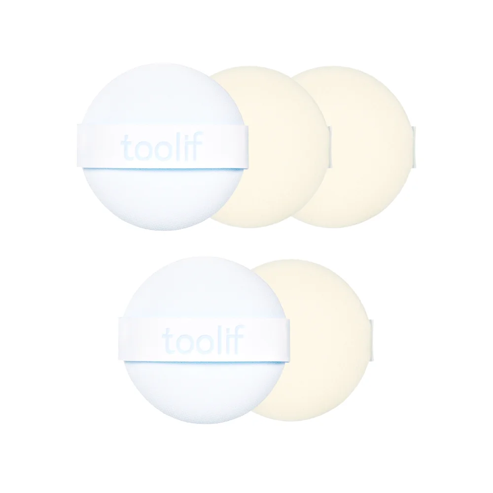 TOOLEAF 雲朵蜜粉粉撲 5P
