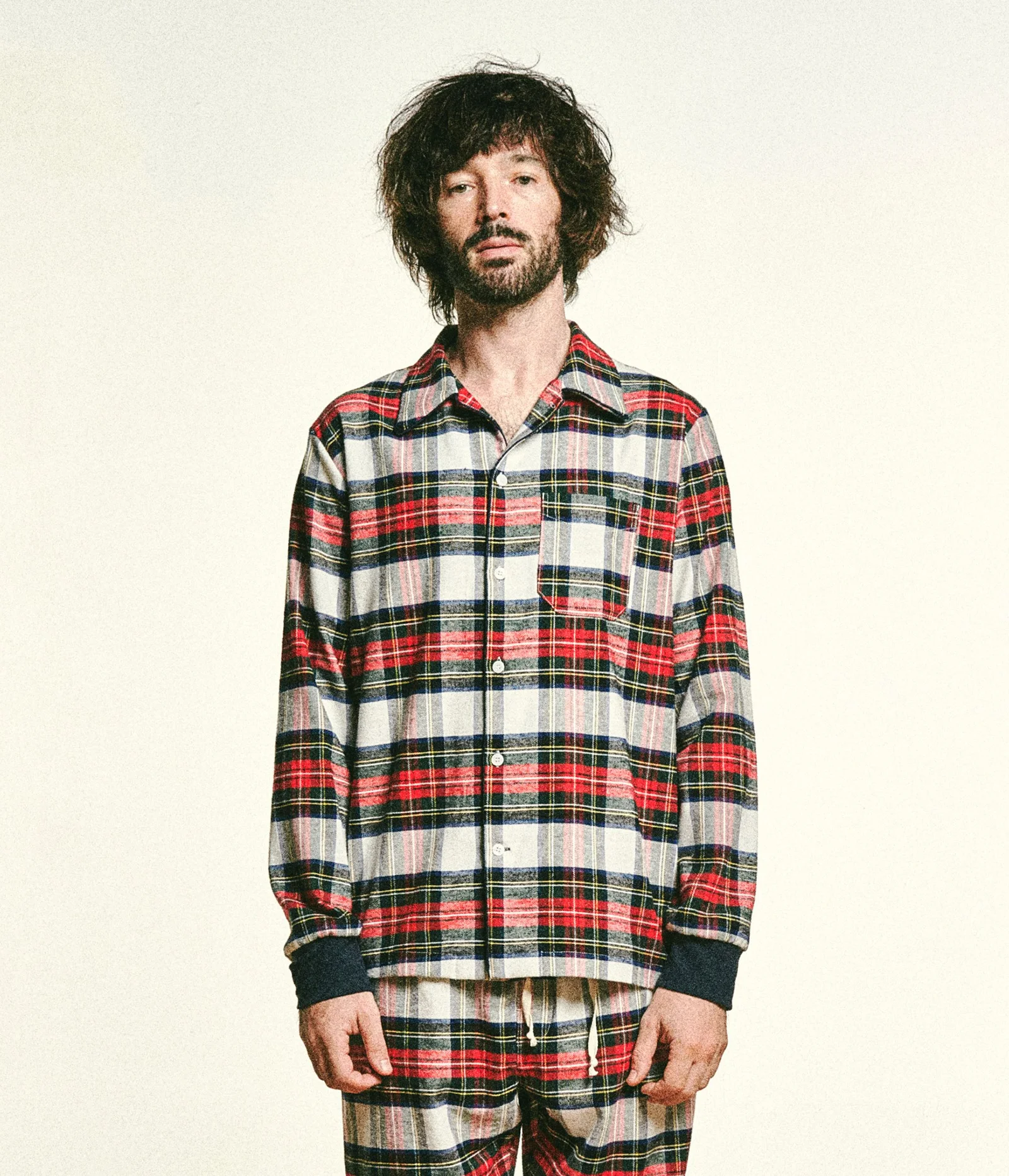 (M) Ben PJ Set Flannel Royal Stewart