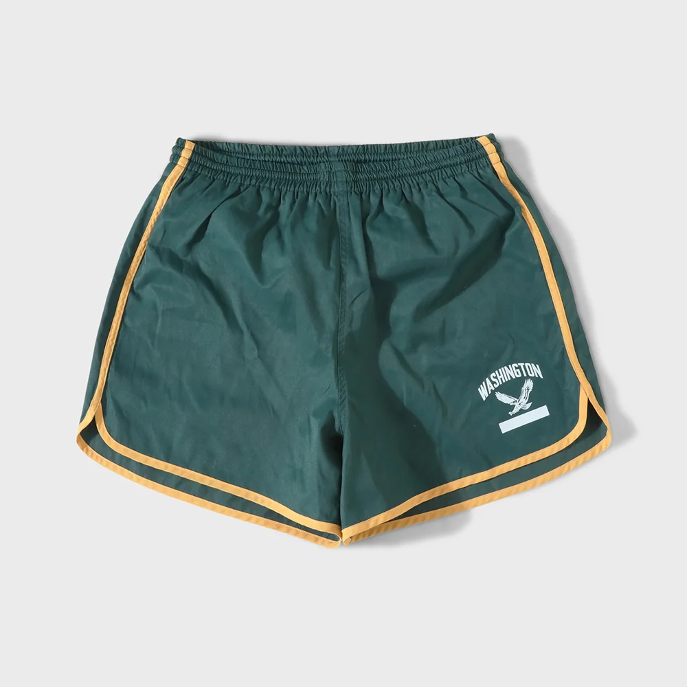 Vintage Track shorts. Green