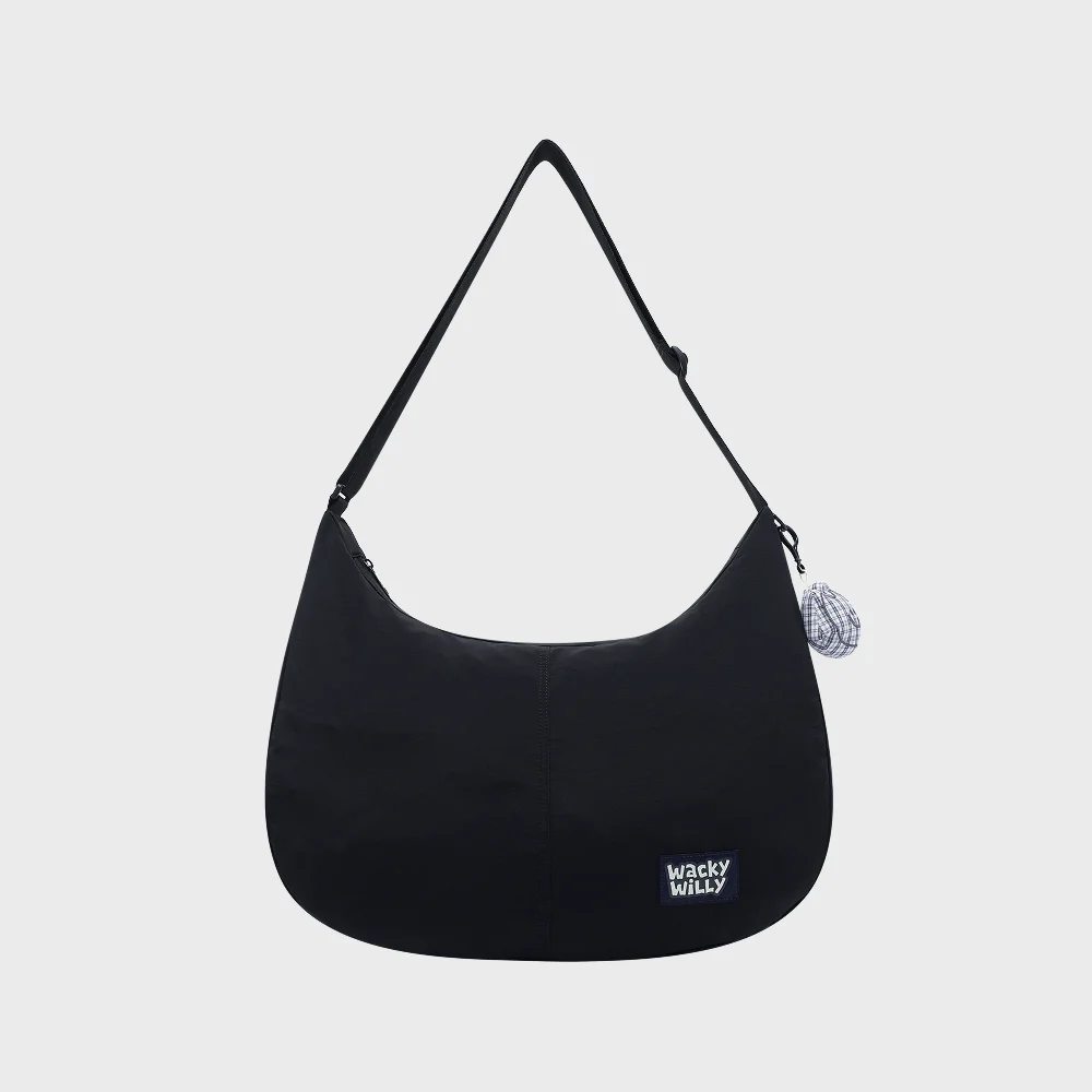 Kiki 基本款 Hobo Bag 大碼 黑色