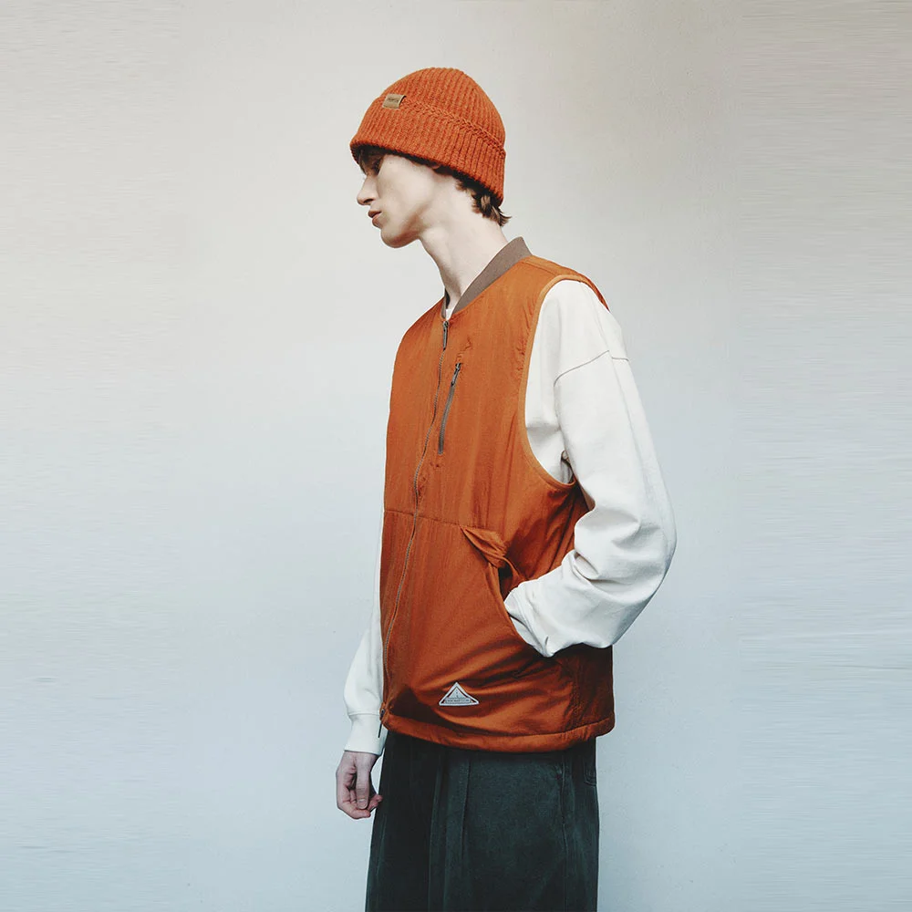 LIGHTWEIGHT PADDED VEST - ORANGE (P254MPV130)