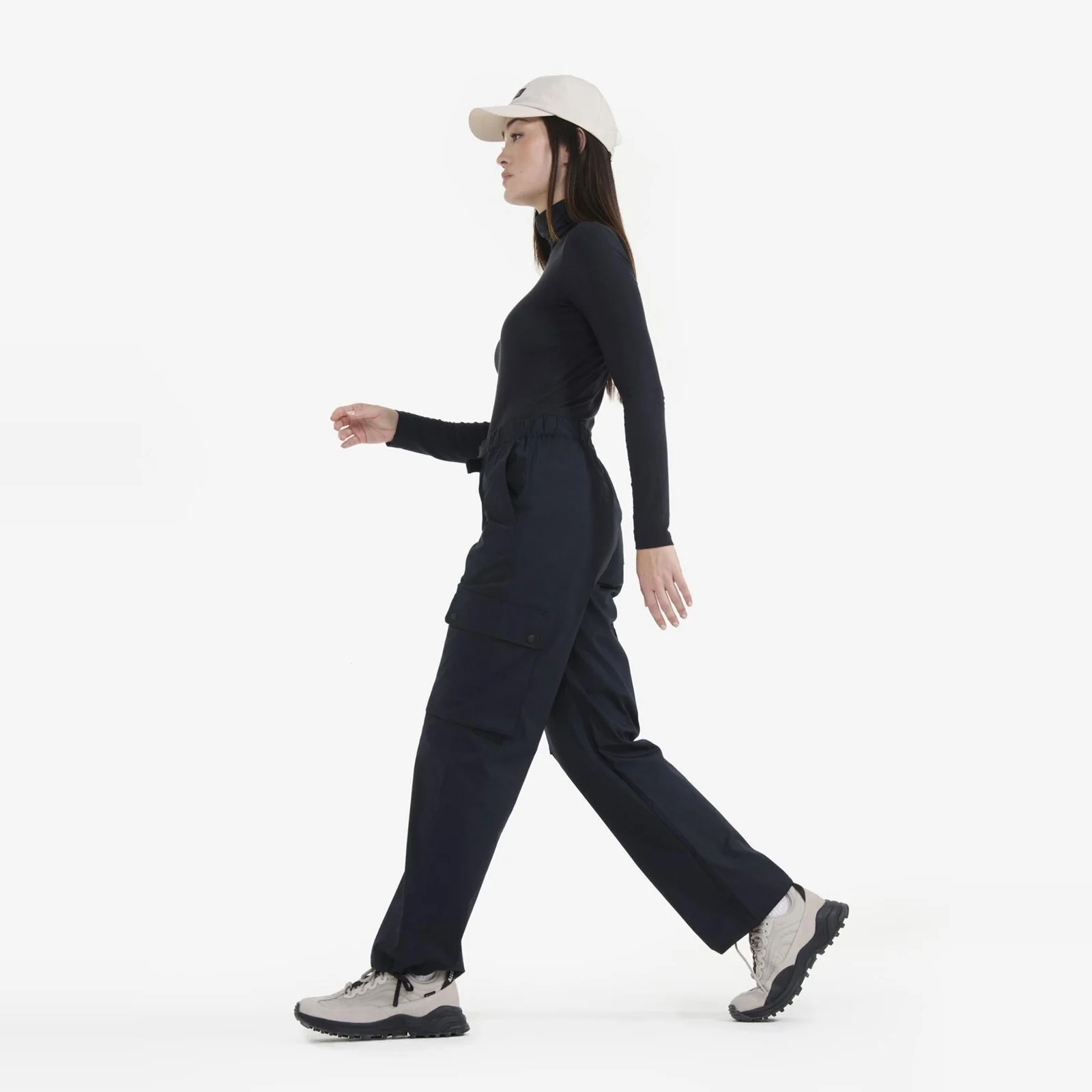 女裝 機能性 登山 工裝 褲子 AIS24WBOT003NOI