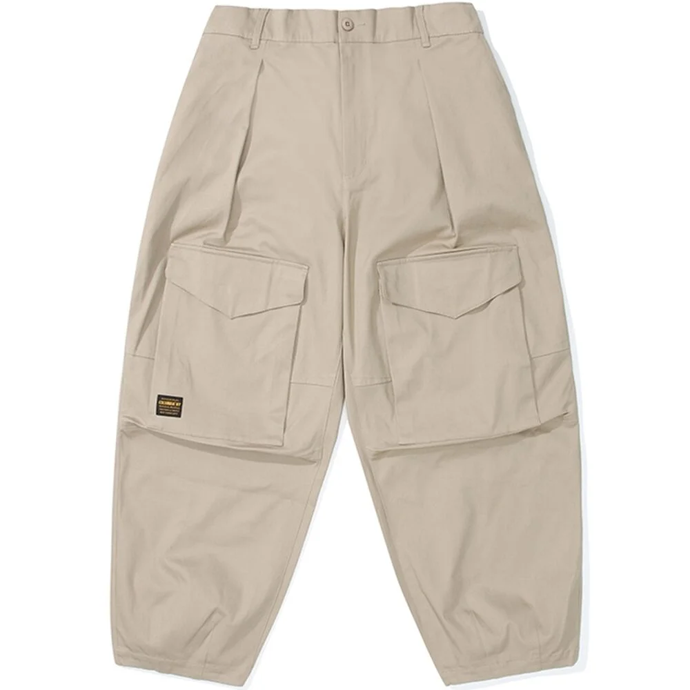 M-LABEL FRONT POCKET BALLOON-FIT PANTS 經典米色