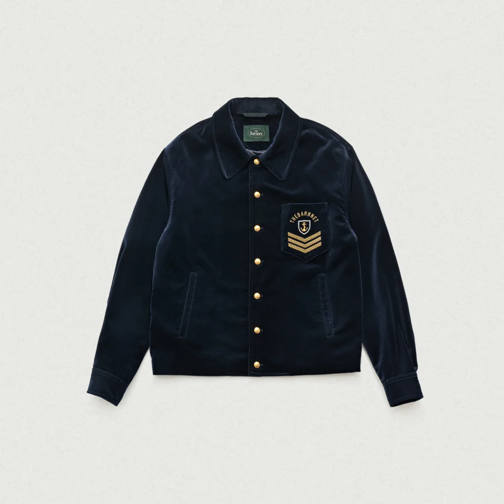 Womens Velvet Sailor Jacket