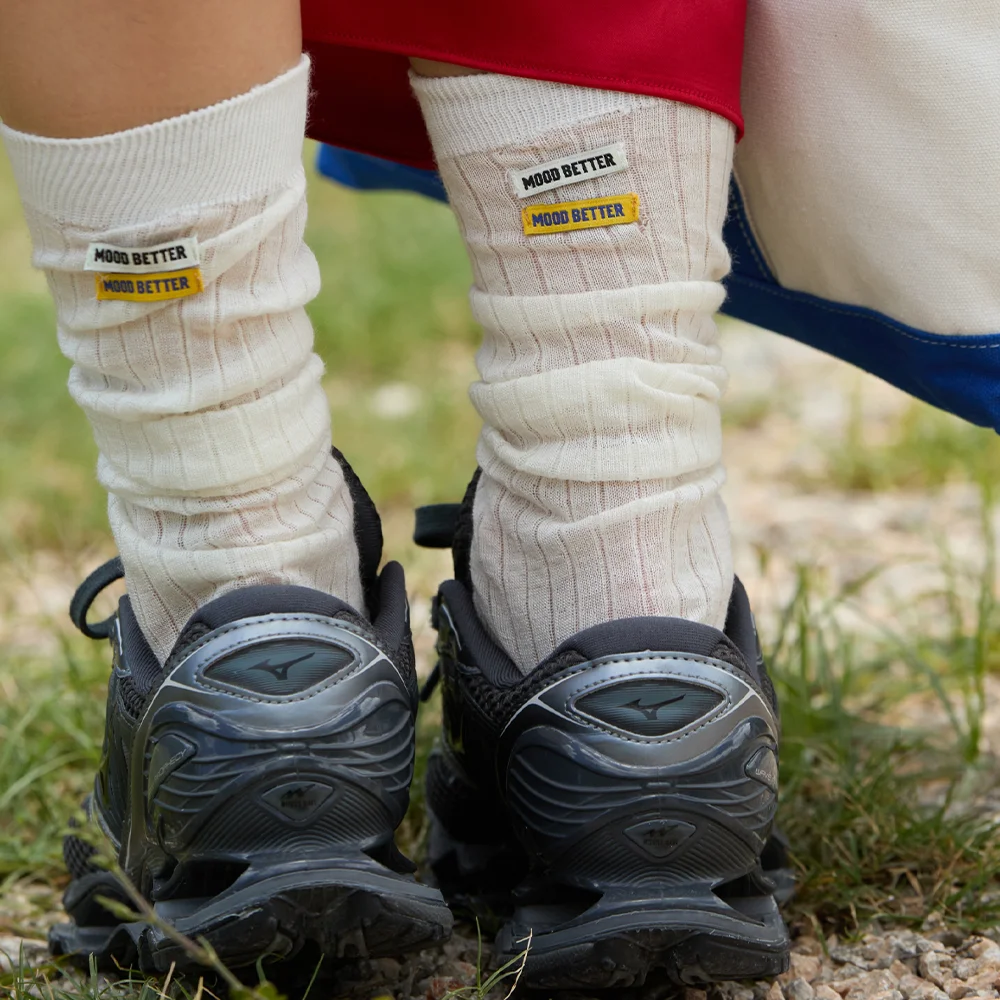 CLASSIC LOOSE SOCKS WHITE