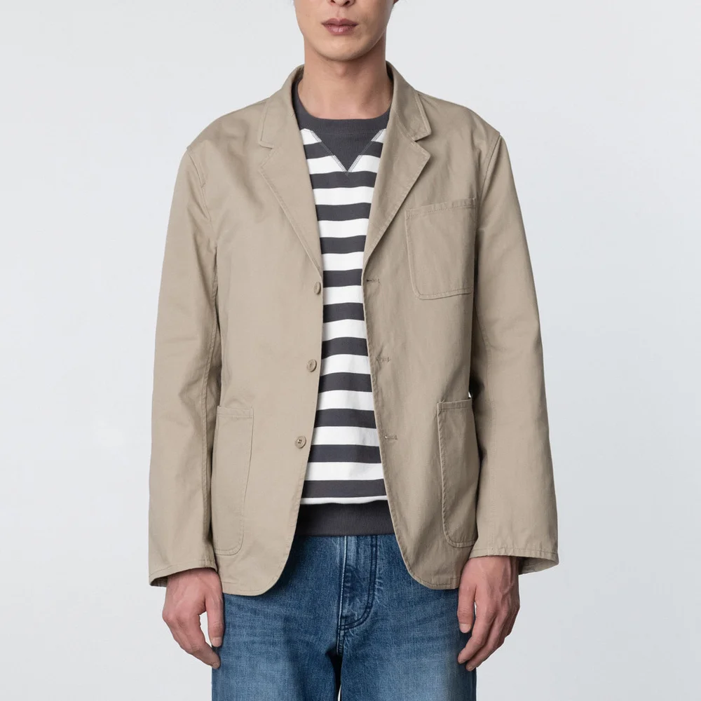 Washed Sports Jacket - Grege