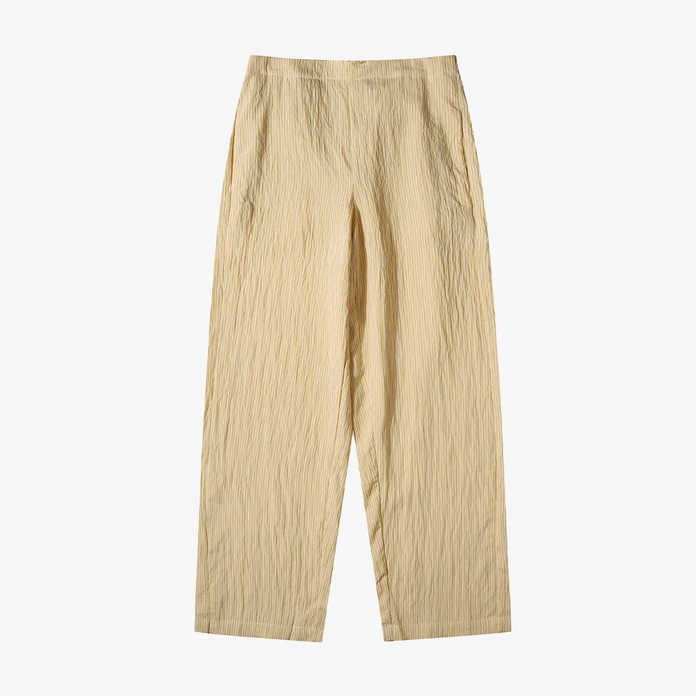 PONCIA FLOWING PANTS_Yellow