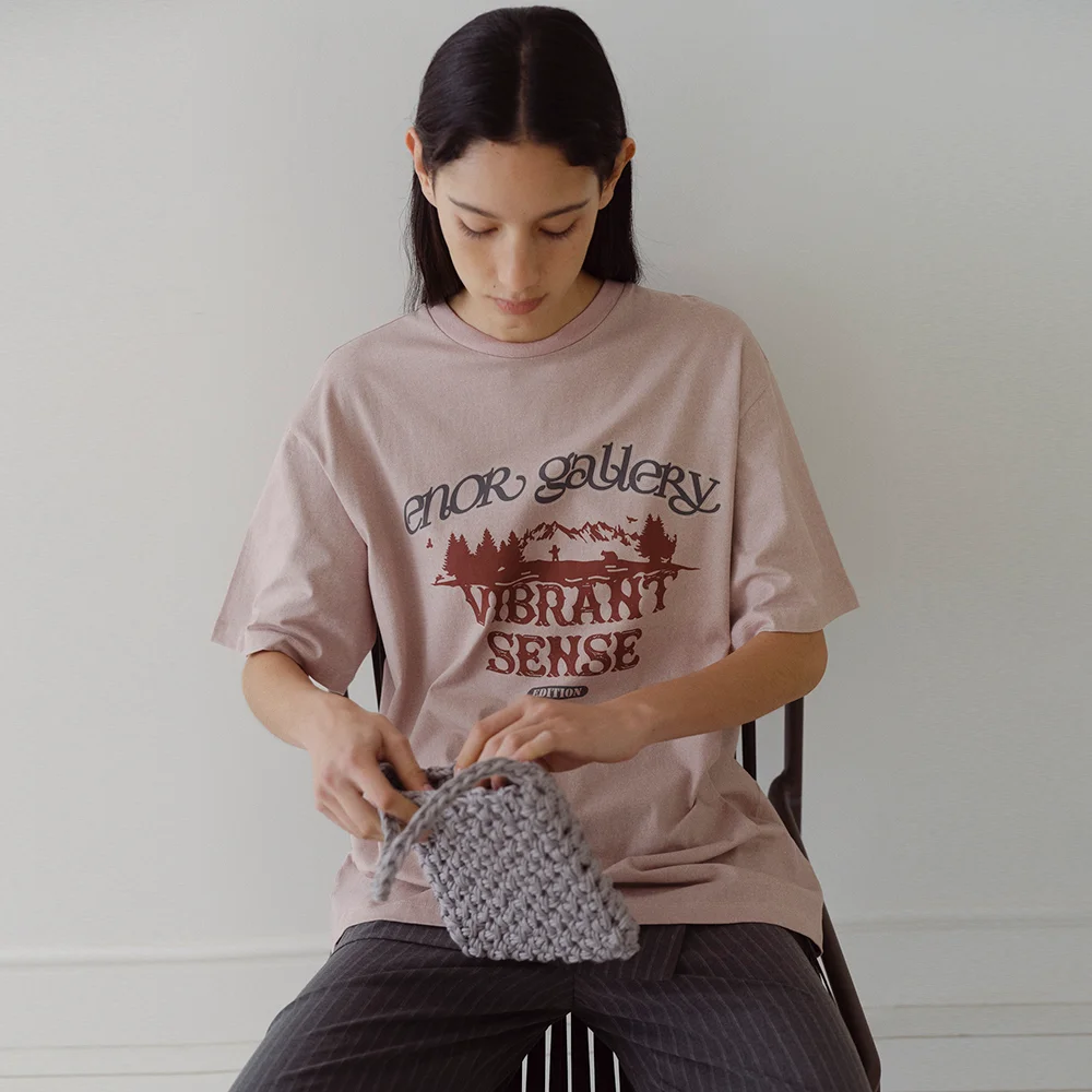 VIBRANT SENSE T-SHIRT - PINK