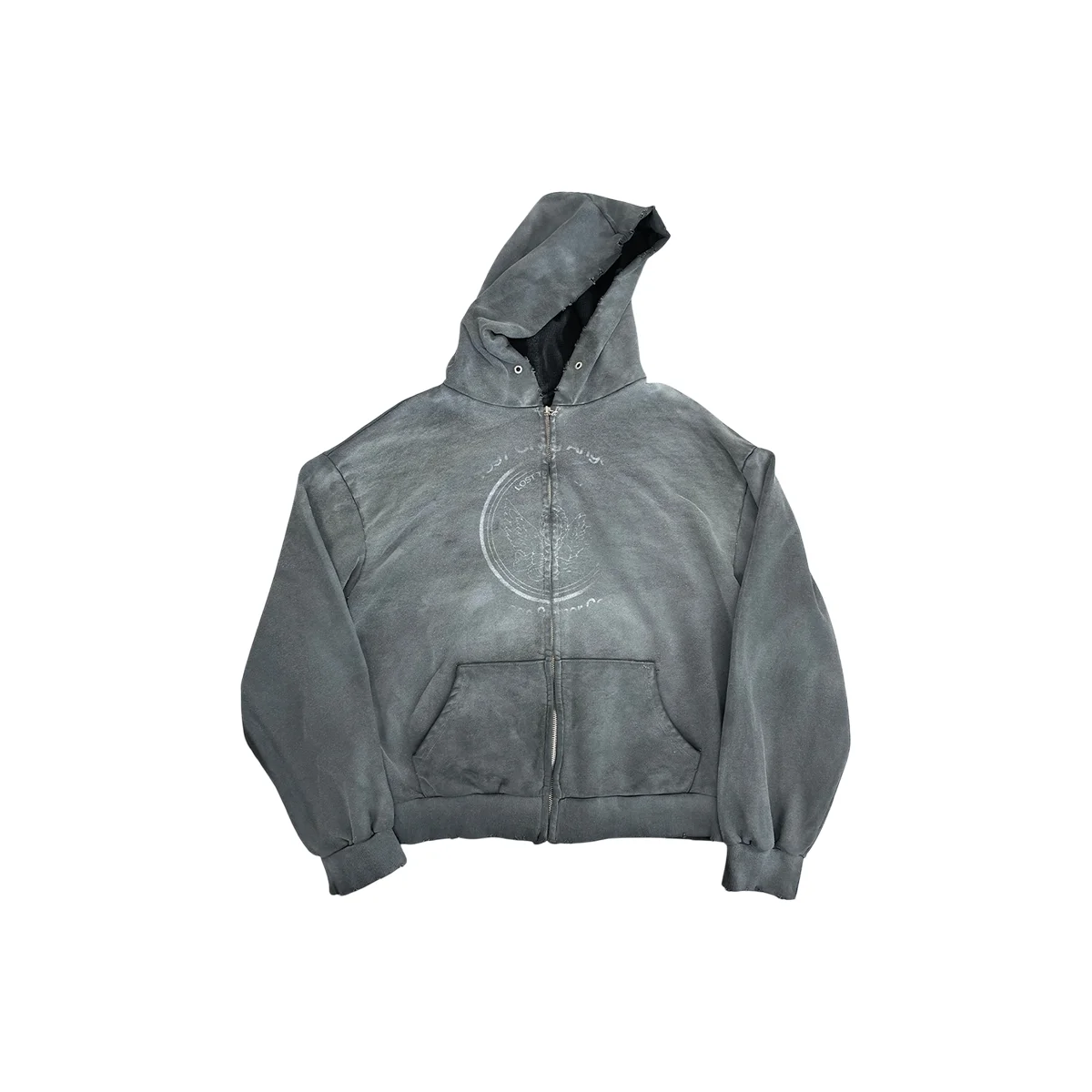 Angel Hood Zip-up