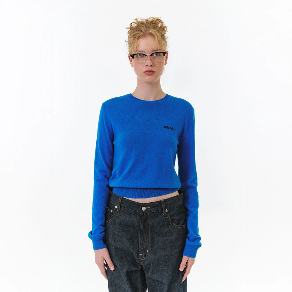 ELENA L/S KNIT (BLUE)