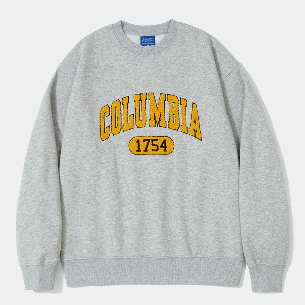 1754 ARCH BOUCLE FLEECE CREW NECK_GRAY