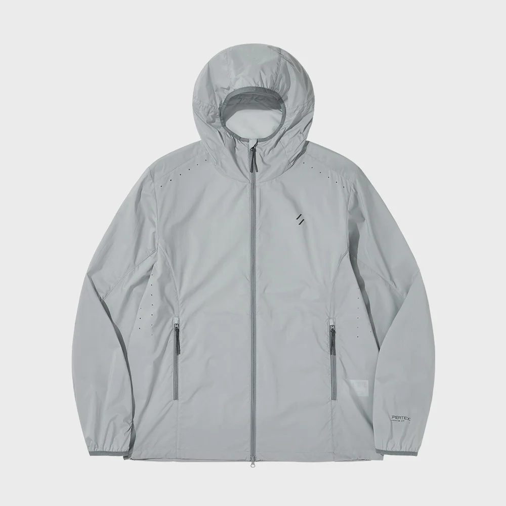 AEROPLY PERTEX WINDBREAKER JACKET_LIGHT GRAY