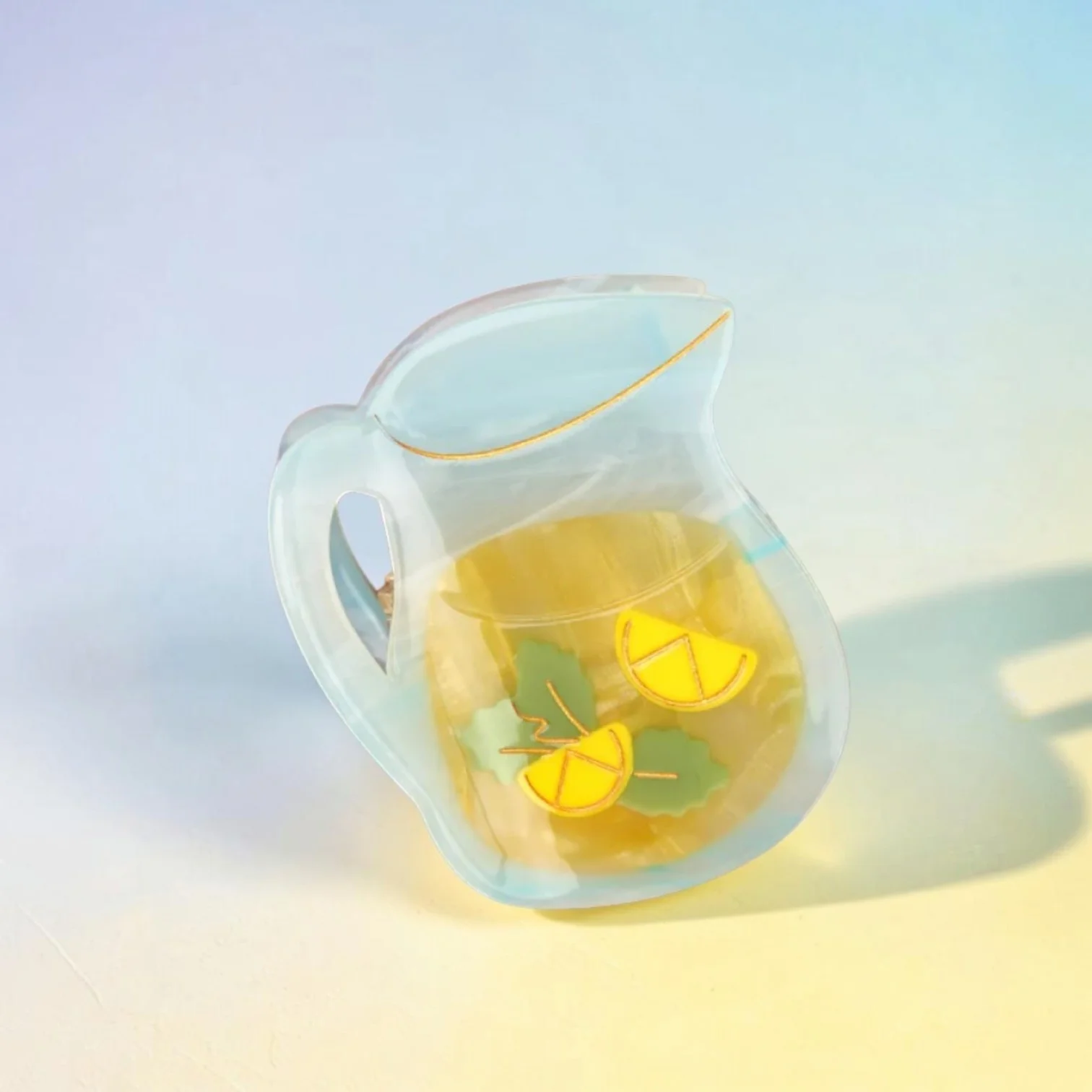 檸檬水 髮夾