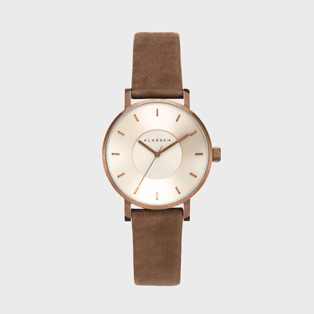 VOLARE VINTAGE GOLD BROWN 36mm - VO18VG001W