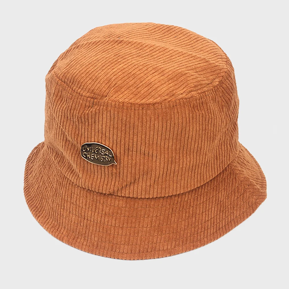 Corduroy Bubble Beige Bucket Hat 漁夫帽