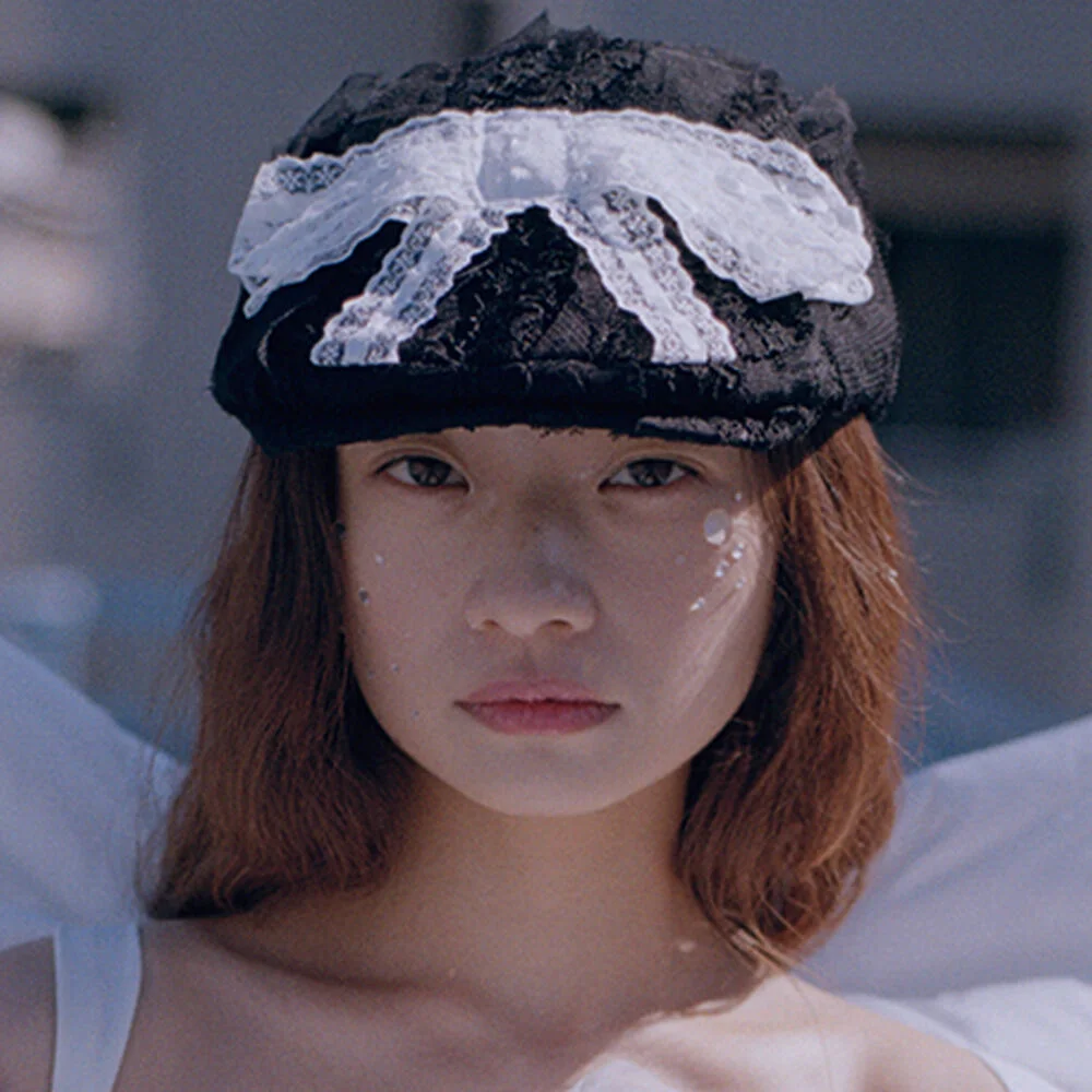 YUME FLAT CAP IN MONO