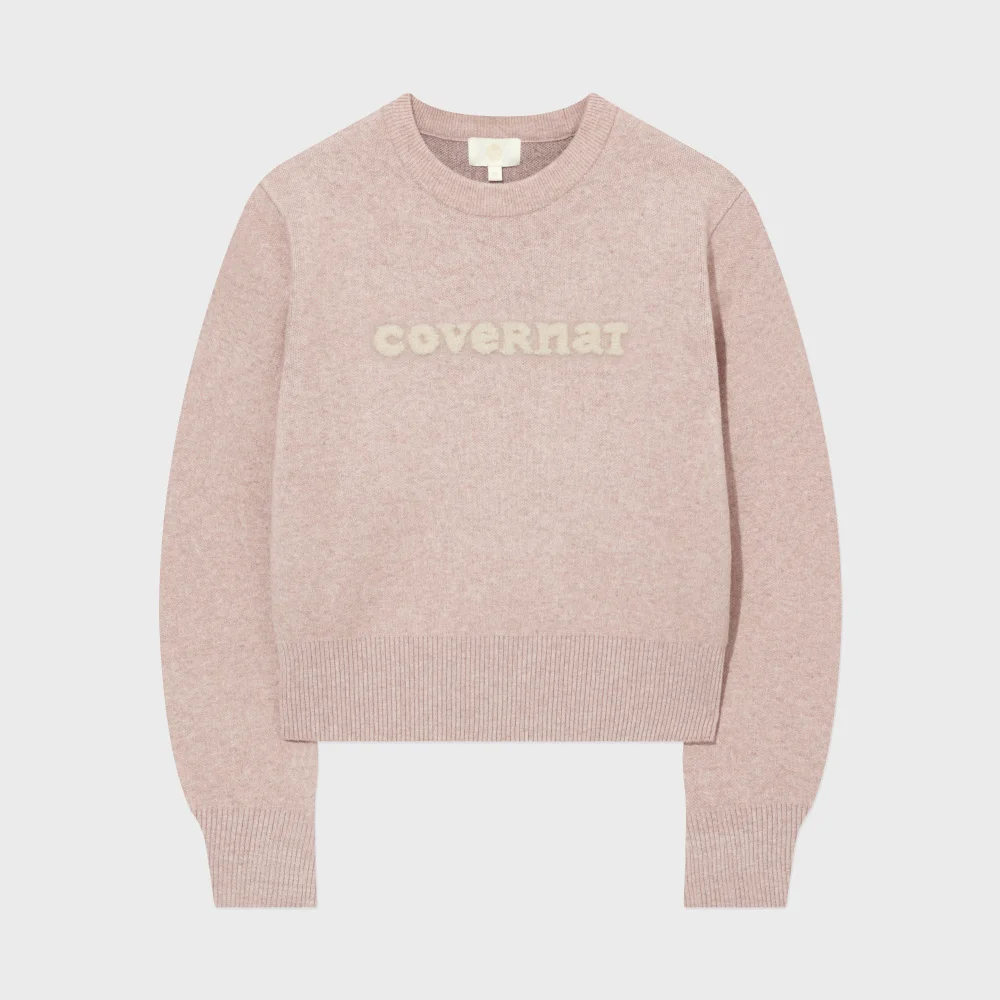 女裝 Cooper Logo 針織衫 Pink