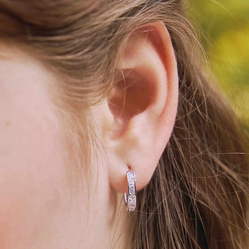 Lubea One-Touch Earrings. STJ-EB1730