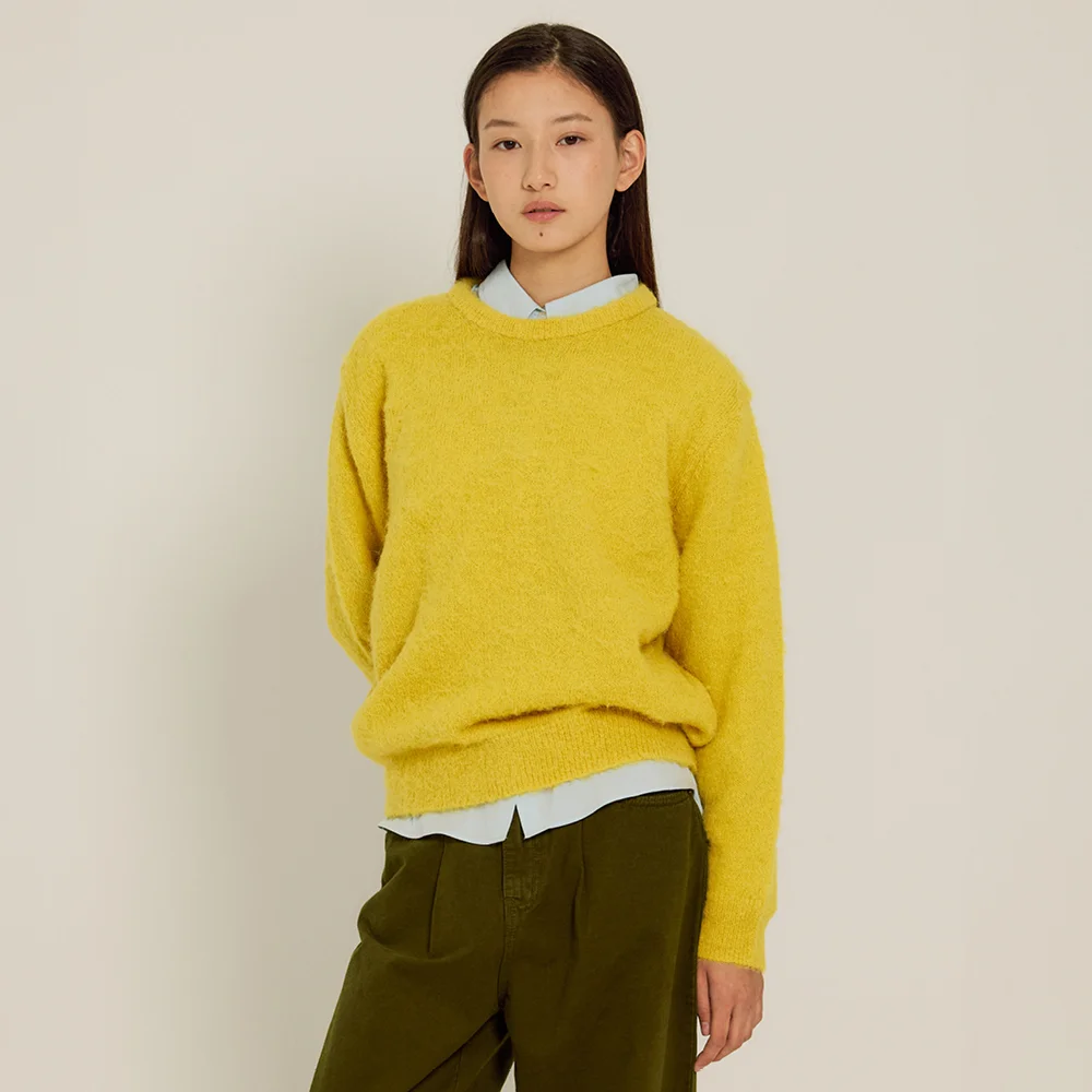 Monet Alpaca Knit (Yellow)