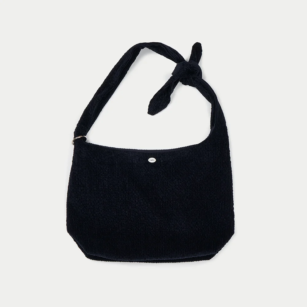 Natural knot bag_navy
