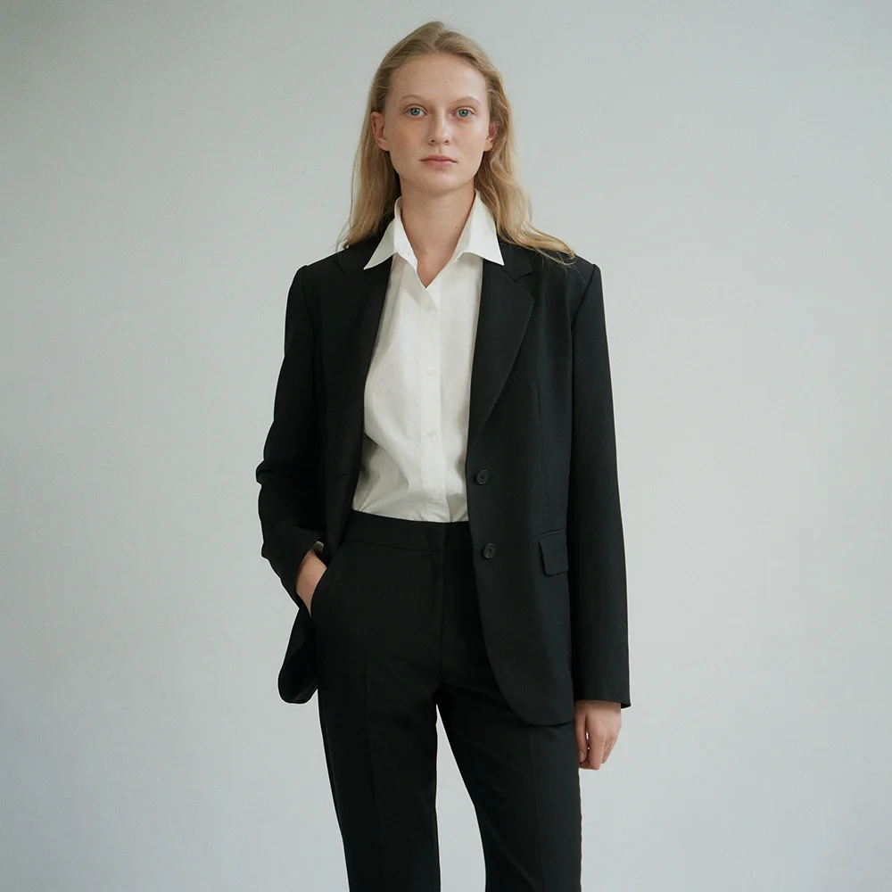 Basic Single Jacket_Black