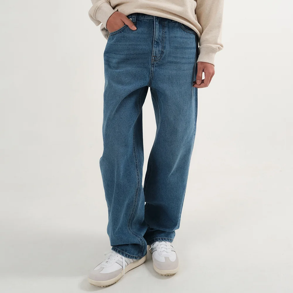 PLACJEANS ESSENTIAL E04 023 WIDE LIGHT BLUE