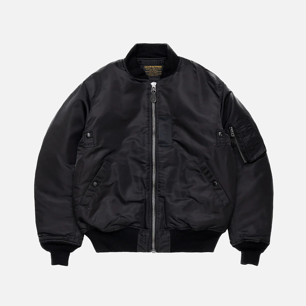 YMCL KY U.S. Type MA-1 Flight Jacket - Black