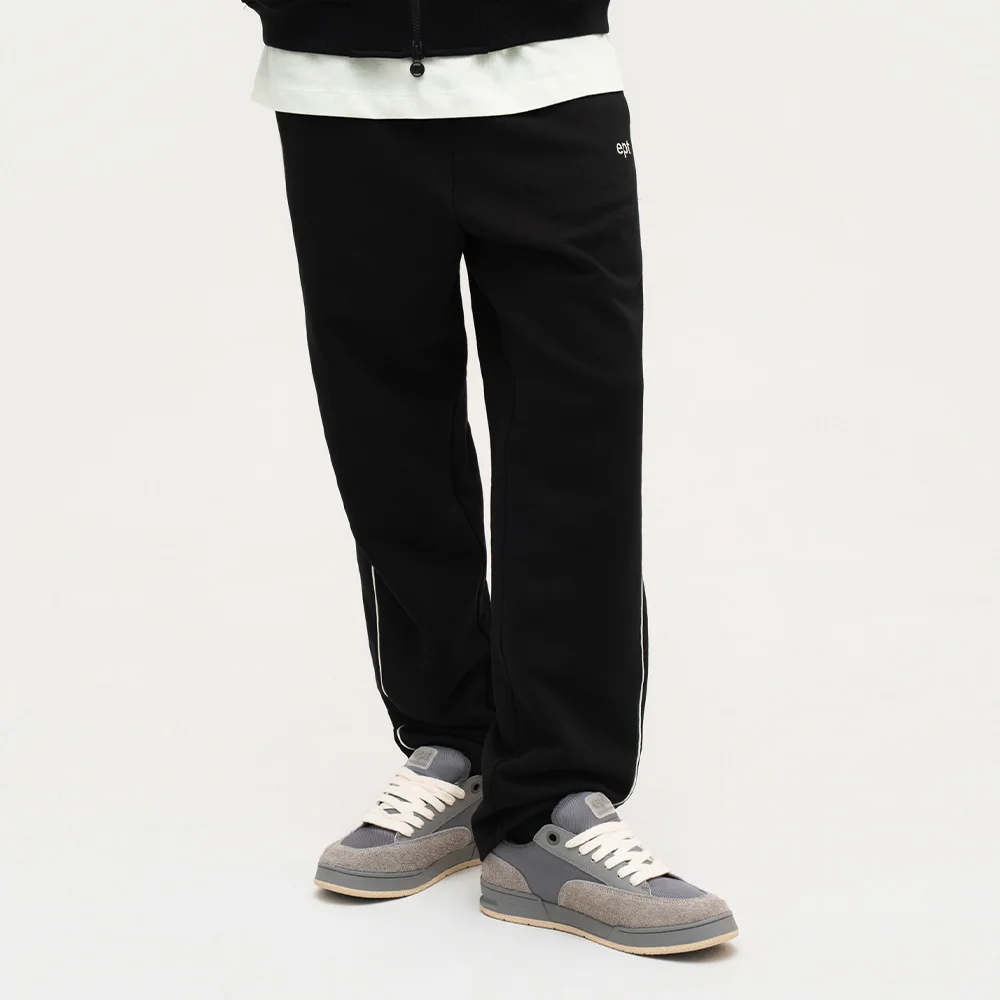 PIPING TRACK PANTS (BLACK)