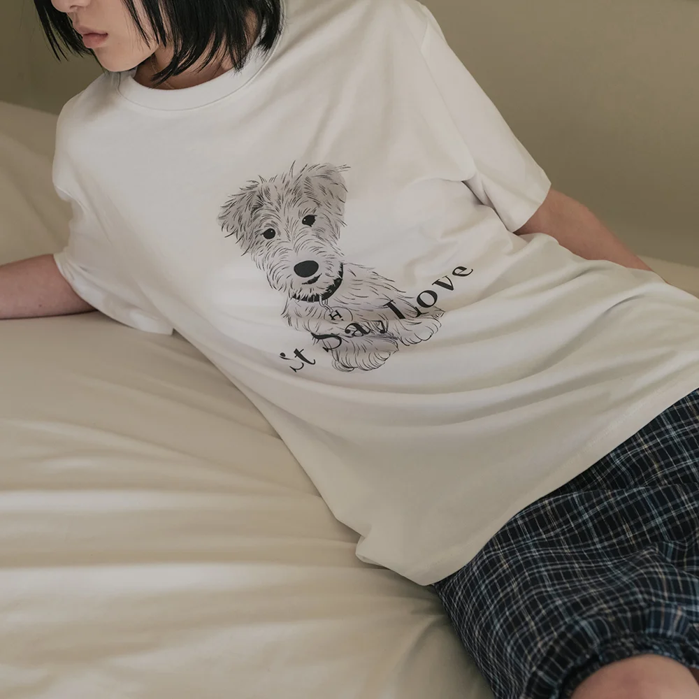 SIT STAY LOVE T恤