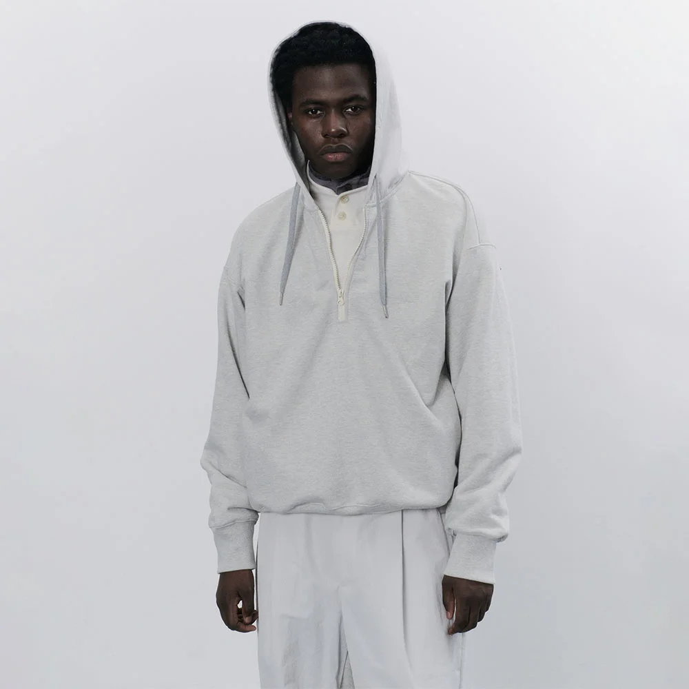 (M) LOGO HOODIE (SNOW WHITE)