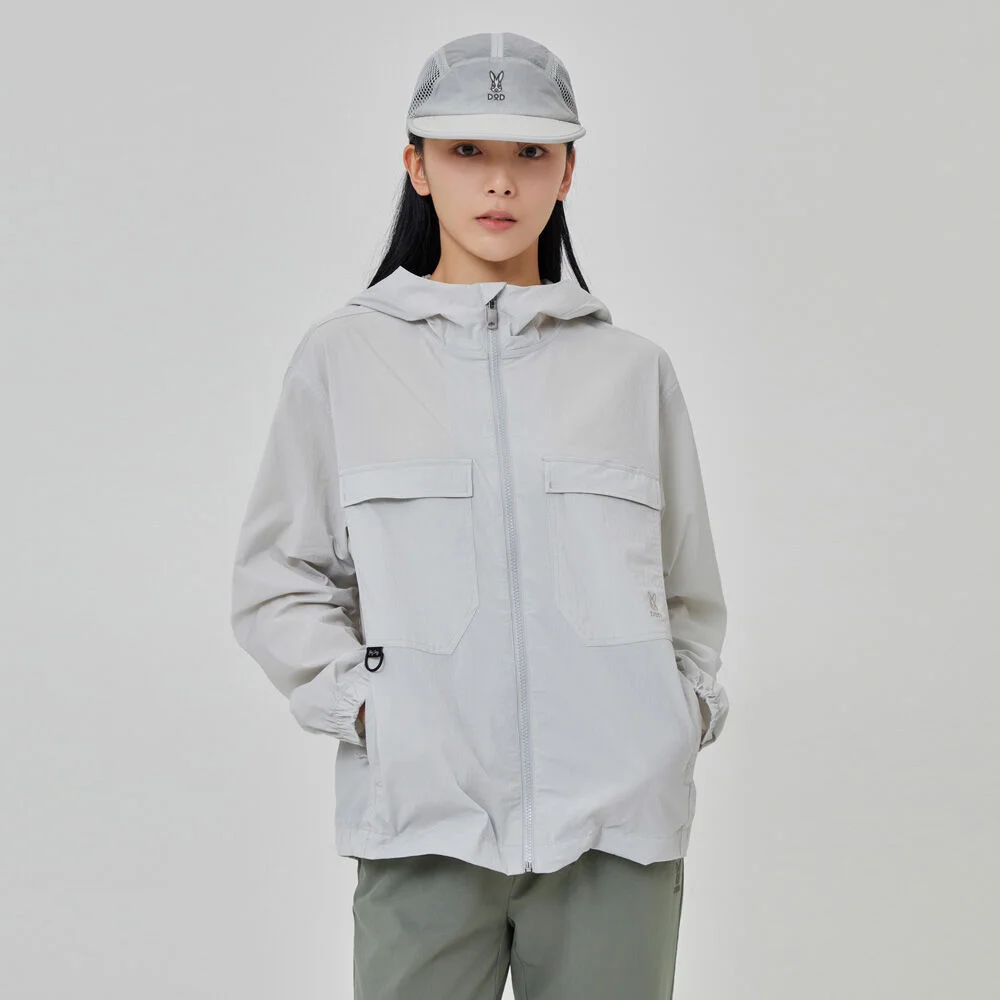 Miro 連帽衫 拉鏈外套(L.GREY)