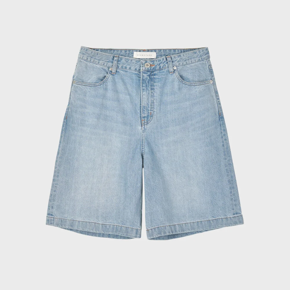 23SS Denim Shorts, Light Blue