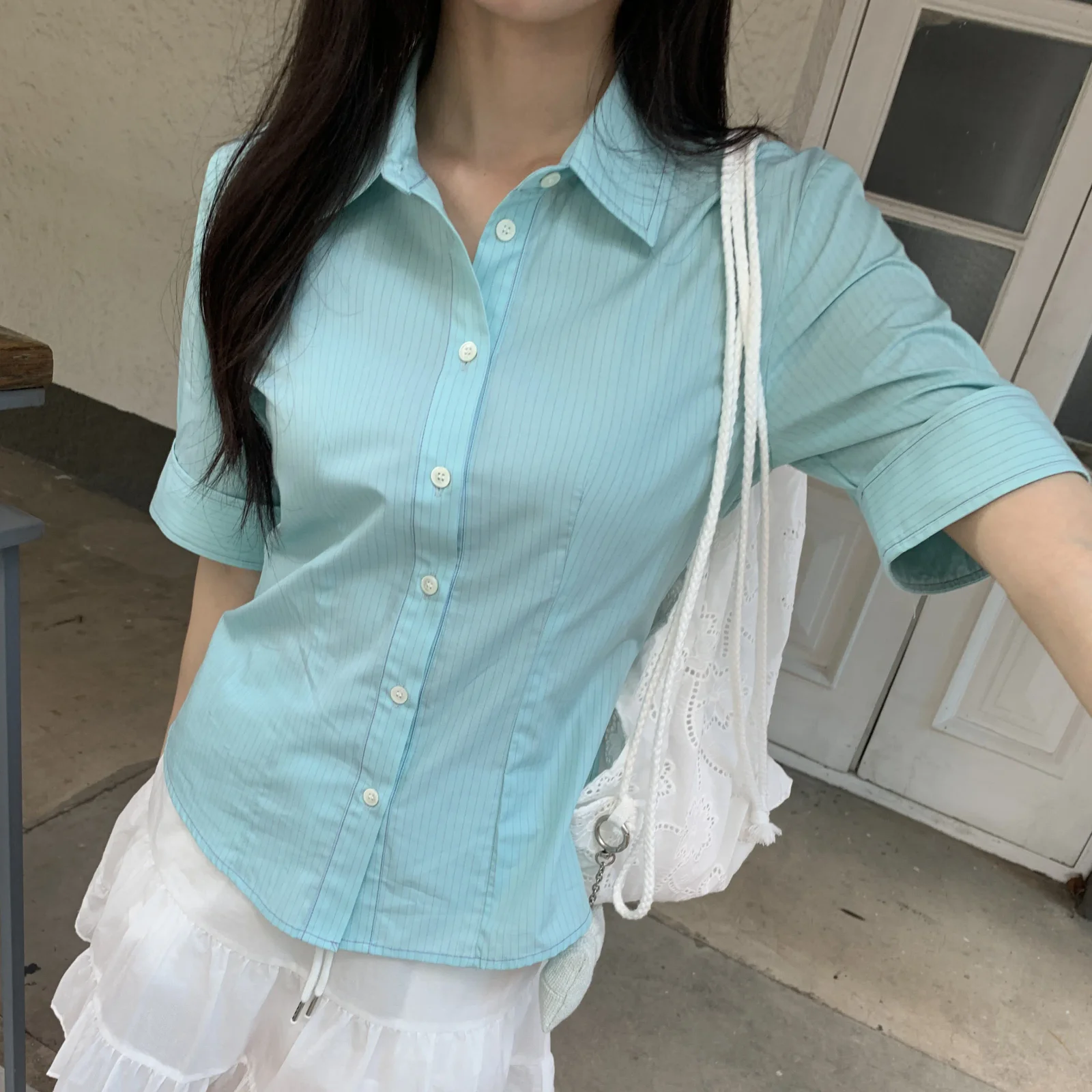 Poin 5分 襯衫_2COLORS