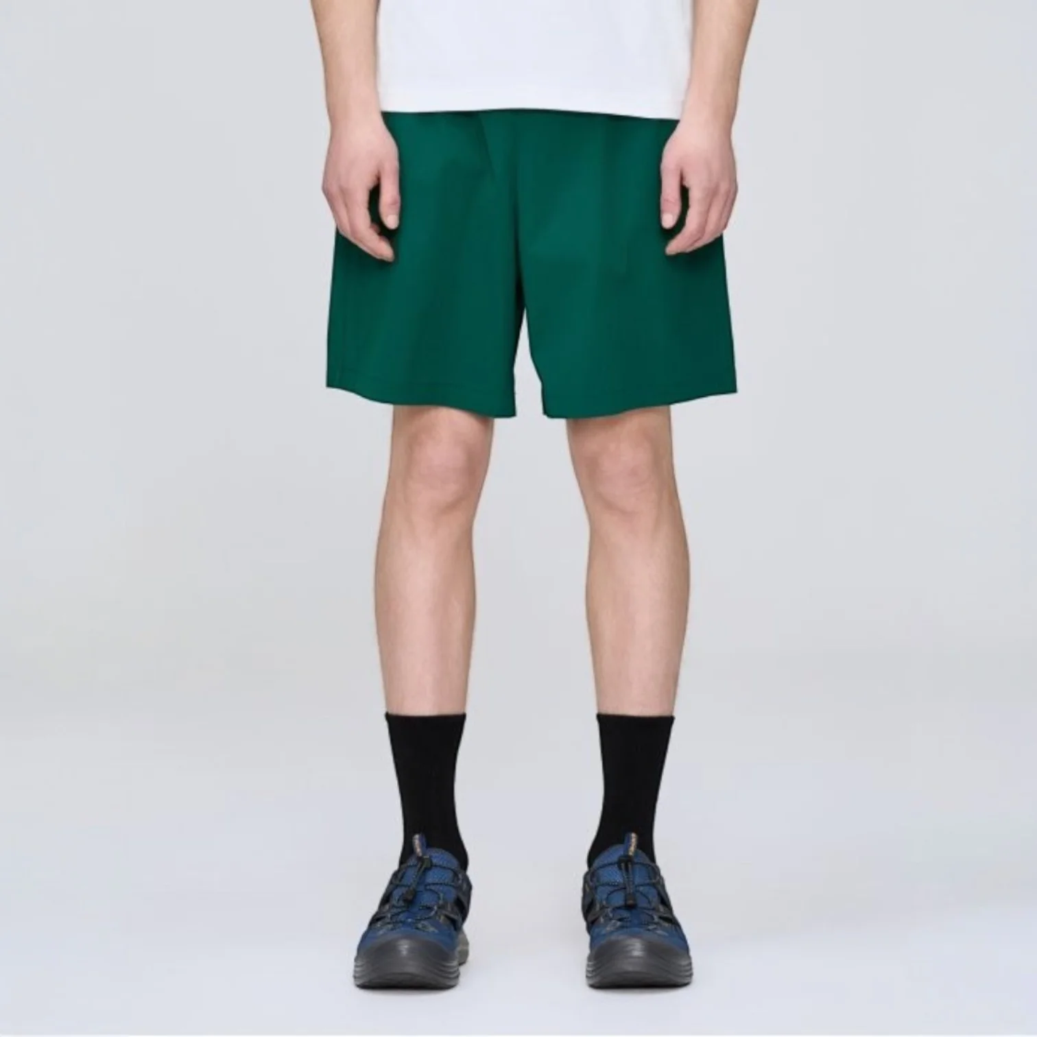 HIKE PACK (健行 套裝) UNI 短 褲子_Dark Green_DUM25368G9