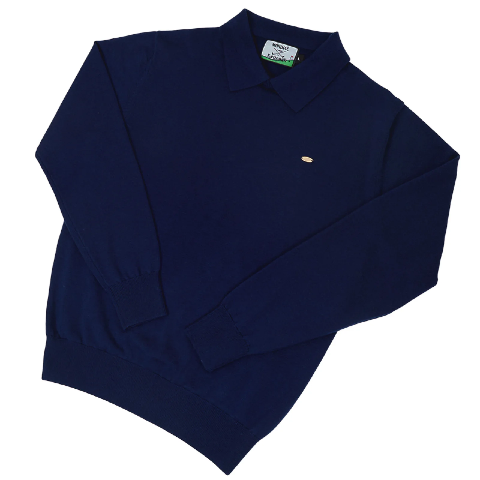 E. enough x Mondiac Round Collar - Navy