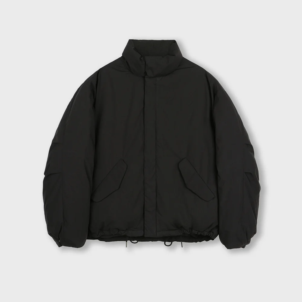 COTTON M65 SHORT DOWN PARKA BLACK