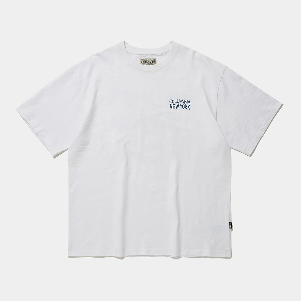 SURF NY SLUB S/S T-SHIRTS_WHITE