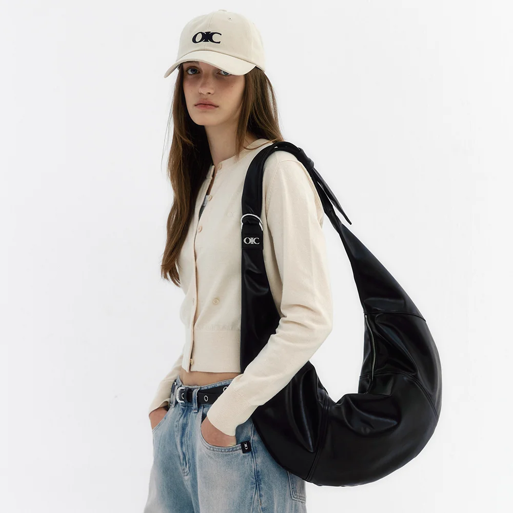 Slouch 皮革 單肩袋